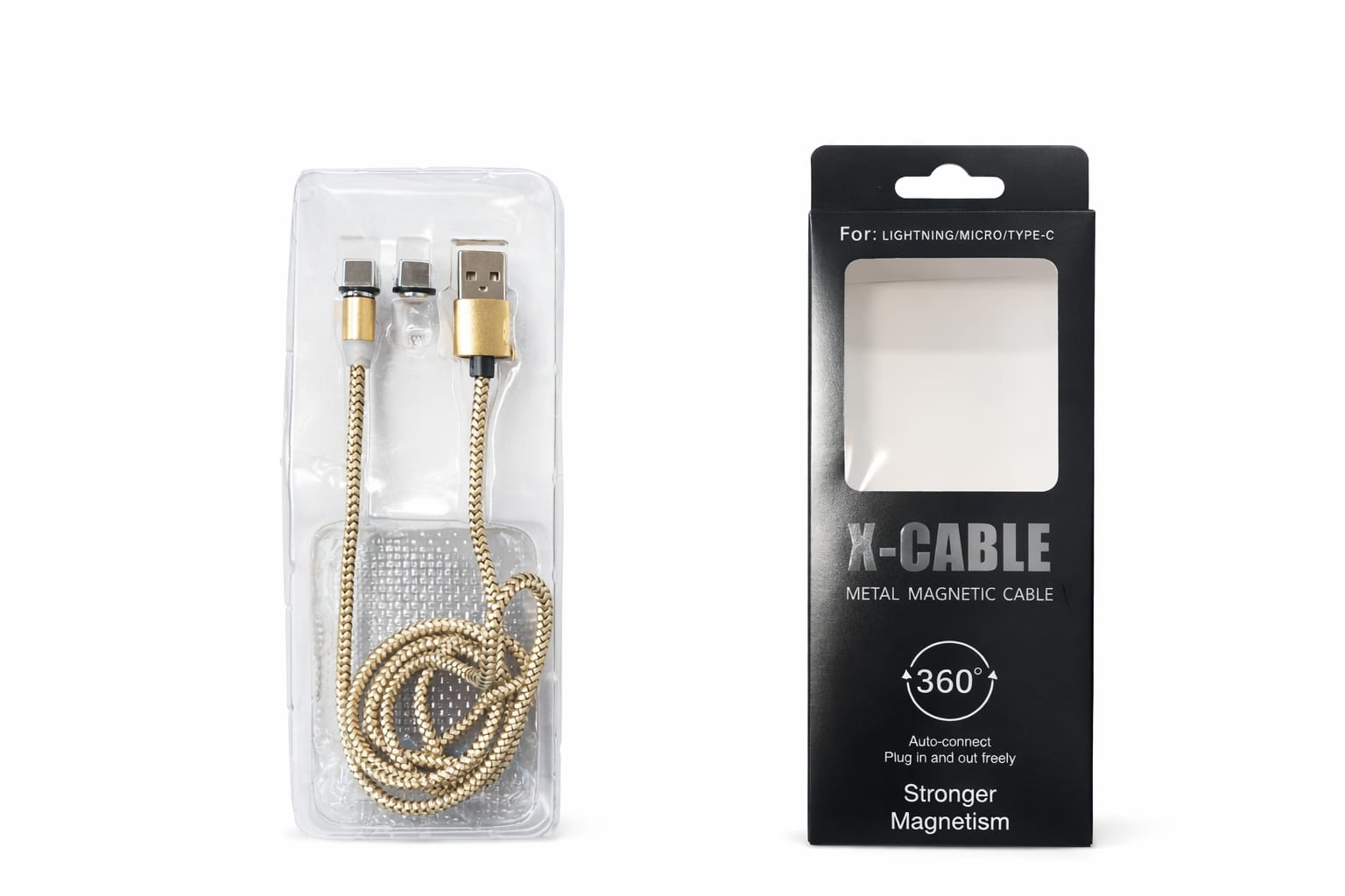 Magnetisches Ladekabel (Multi-Anschluss)